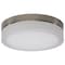 Nuvo Pi, 9 Inch LED Flush Mount, Brushed Nickel Finish, Frosted Etched Glass, CCT Selectable, 120V 62/558 - alternate 2
